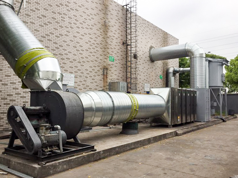 昆山大型油墨廠廢氣處理 昆山大型油墨廠廢氣處理